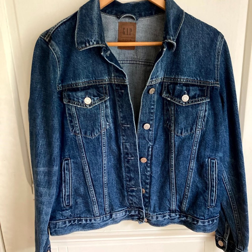 GAP Icon Denim Jacket Women's size L